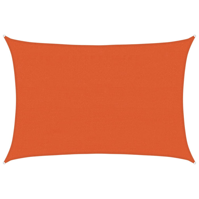 Vela Parasole 160 g/m² Arancione 3,5x5 m in HDPE 311682