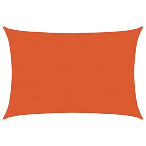 Vela Parasole 160 g/m² Rettangolare Arancione 4x5 m in HDPE 311683