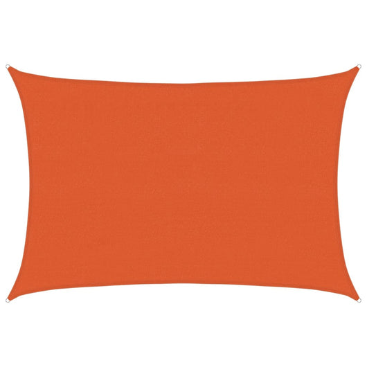 Vela Parasole 160 g/m² Rettangolare Arancione 4x5 m in HDPE 311683