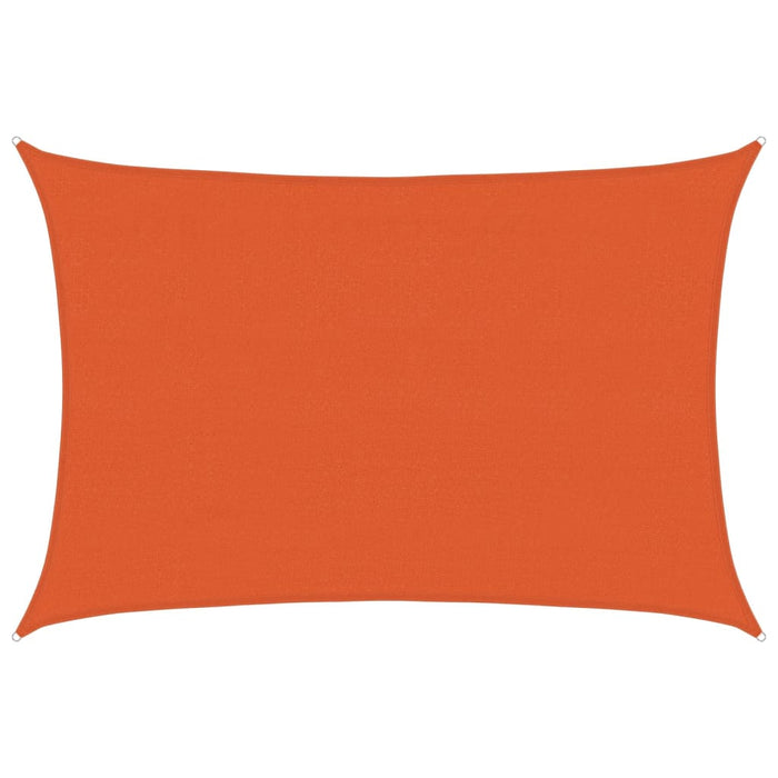 vidaXL Vela Parasole 160 g/m² Rettangolare Arancione 4x5 m in HDPE