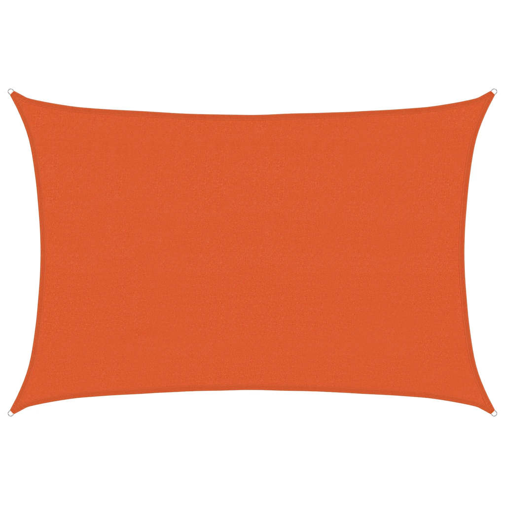 Vela Parasole 160 g/m² Arancione 4x6 m in HDPE 311684