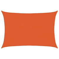Vela Parasole 160 g/m² Arancione 4x6 m in HDPE