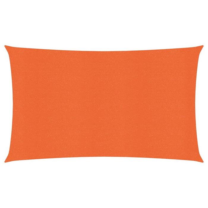 Vela Parasole 160 g/m² Rettangolare Arancione 4x7 m in HDPE
