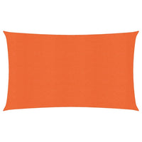 Vela Parasole 160 g/m² Rettangolare Arancione 4x7 m in HDPE 311685