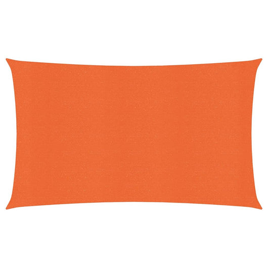 Vela Parasole 160 g/m² Rettangolare Arancione 4x7 m in HDPE 311685
