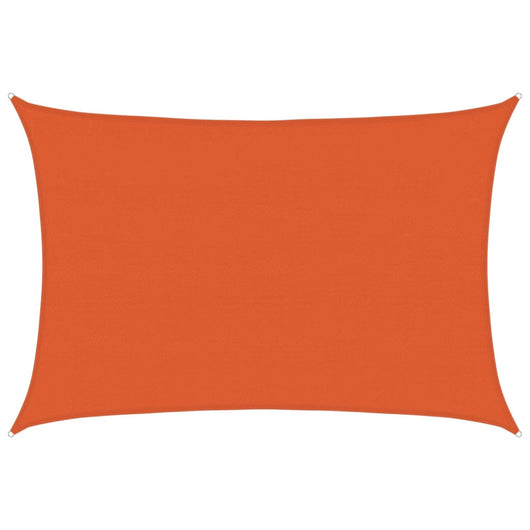 Vela Parasole 160 g/m² Rettangolare Arancione 5x7 m in HDPE
