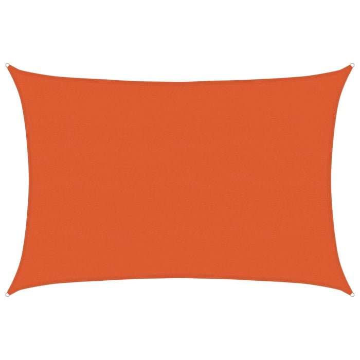 Vela Parasole 160 g/m² Rettangolare Arancione 5x7 m in HDPE