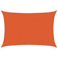 Vela Parasole 160 g/m² Rettangolare Arancione 5x7 m in HDPE 311687