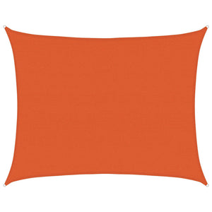 Vela Parasole 160 g/m² Rettangolare Arancione 6x7 m in HDPE 311689