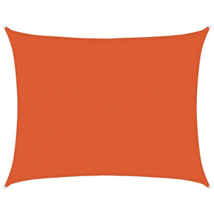 Vela Parasole 160 g/m² Rettangolare Arancione 6x8 m in HDPE 311690