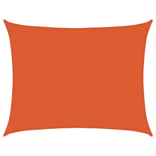 Vela Parasole 160 g/m² Rettangolare Arancione 6x8 m in HDPE 311690