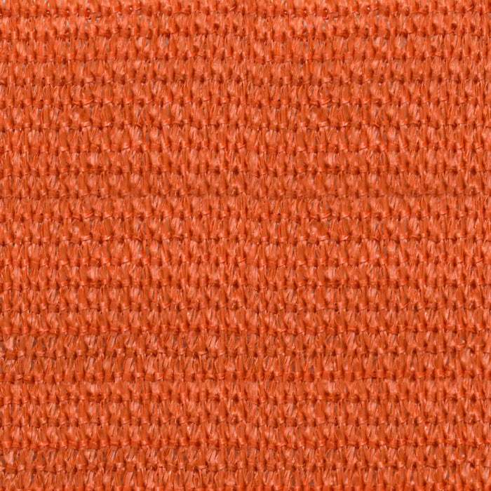 Vela Parasole 160 g/m² Trapezio Arancione 3/4x3 m in HDPE