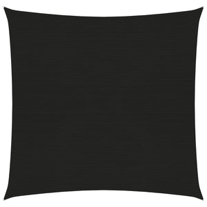 Vela in tessuto per ombrellone 160 g/m² HDPE 2,5 x 2,5 m nero 02_0009181