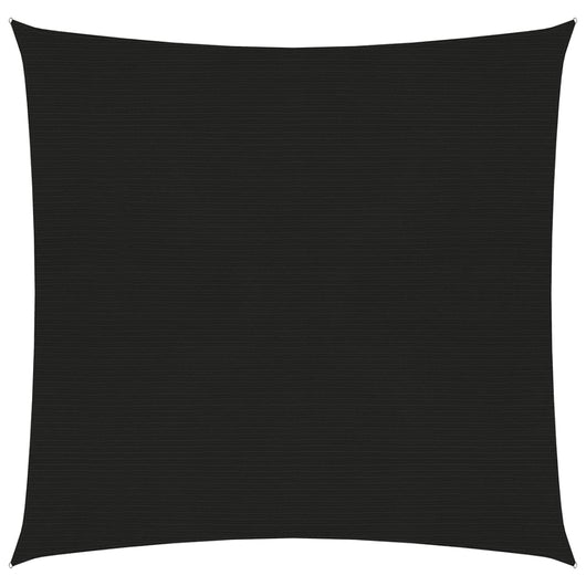 Vela in tessuto per ombrellone 160 g/m² HDPE 2,5 x 2,5 m nero 02_0009181