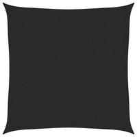 Vela Parasole 160 g/m² Nera 2,5x2,5 m in HDPE 311713