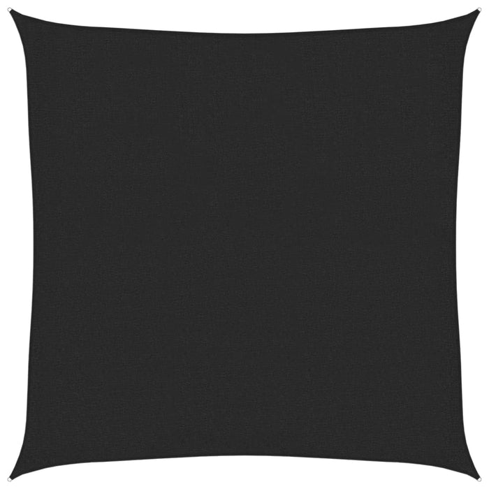 Vela Parasole 160 g/mÂ² Nera 3,6x3,6 m in HDPE cod mxl 20216