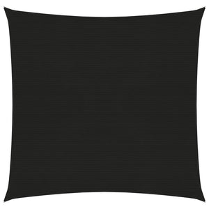 Vela in tessuto per ombrellone 160 g/m² HDPE 3,6 x 3,6 m nero 02_0009196