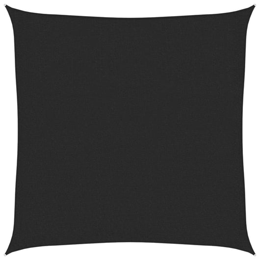 Vela Parasole 160 g/m² Nera 3,6x3,6 m in HDPE 311715
