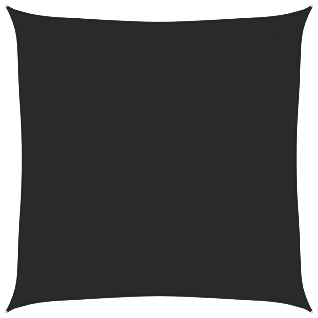 Vela Parasole 160 g/m² Nera 4,5x4,5 m in HDPE 311717