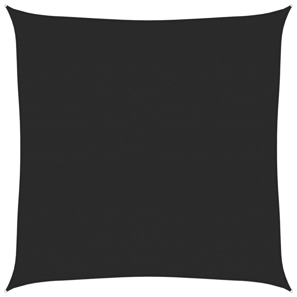 Vela Parasole 160 g/m² Nera 5x5 m in HDPE 311718