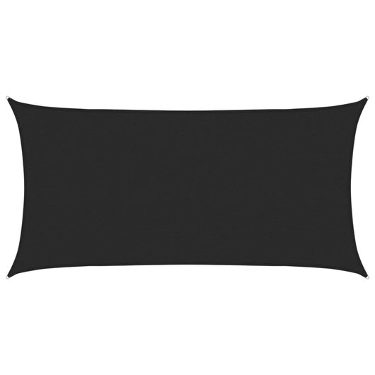 Vela Parasole 160 g/mÂ² Nera 2x3,5 m in HDPE