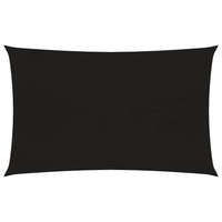 Vela in tessuto per ombrellone 160 g/m² HDPE 2 x 4,5 m nero 02_0009191