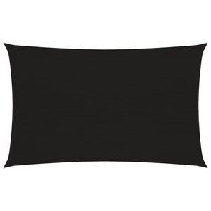 Vela in tessuto per ombrellone 160 g/m² HDPE 2 x 4,5 m nero 02_0009191