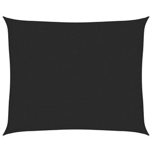 Vela Parasole 160 g/m² Nera 2,5x3 m in HDPE 311727