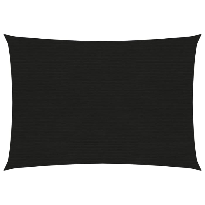 Vela in tessuto per ombrellone 160 g/m² HDPE 2,5 x 3,5 m nero 02_0009184
