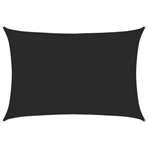 Vela Parasole 160 g/mÂ² Nera 2,5x3,5 m in HDPE