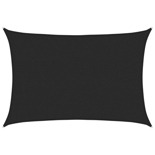 Vela Parasole 160 g/mÂ² Nera 2,5x3,5 m in HDPE