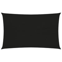 Vela ombreggiante 160 g/m² nera 3 x 5 m HDPE 02_0009206