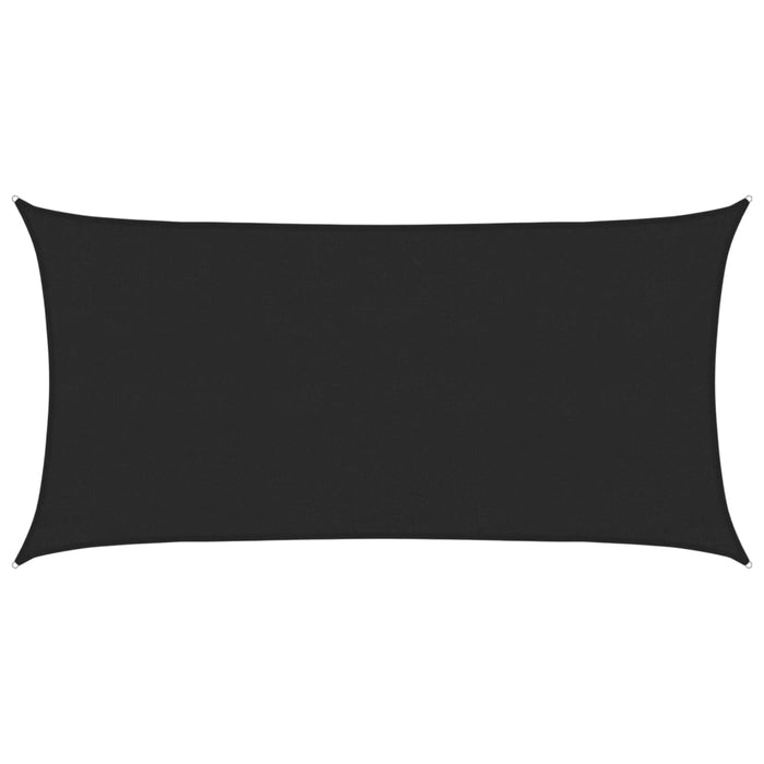 Vela Parasole 160 g/m² Nera 3x6 m in HDPE 311735