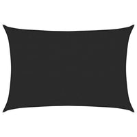 Vela Parasole 160 g/mÂ² Nera 3,5x4,5 m in HDPE