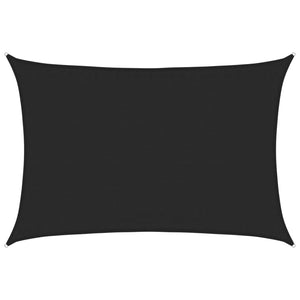 Vela Parasole 160 g/mÂ² Nera 3,5x4,5 m in HDPE