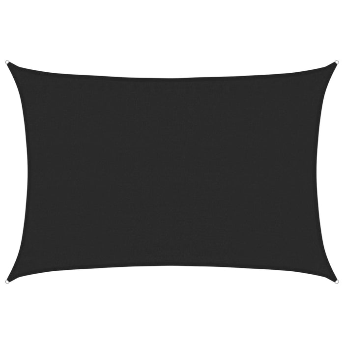 Vela Parasole 160 g/mÂ² Nera 3,5x4,5 m in HDPE