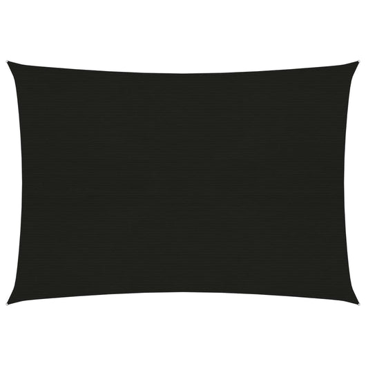 Vela ombreggiante 160 g/m² nera 3,5 x 5 m HDPE 02_0009195