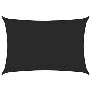 Vela Parasole 160 g/mÂ² Nera 3,5x5 m in HDPE