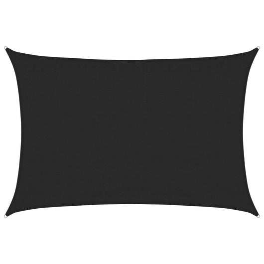 Vela Parasole 160 g/mÂ² Nera 3,5x5 m in HDPE