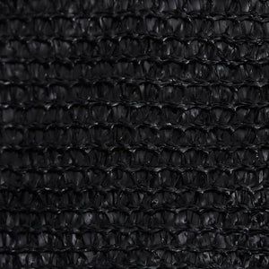 Vela ombreggiante 160 g/m² nera 5 x 6 m HDPE 02_0009221