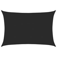 Vela Parasole 160 g/m² Nera 5x7 m in HDPE