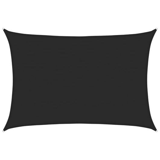 Vela Parasole 160 g/m² Nera 5x7 m in HDPE 311742