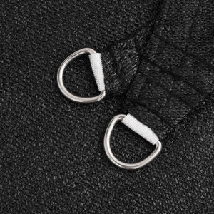 Vela Parasole 160 g/mÂ² Nera 4x5x5 m in HDPE