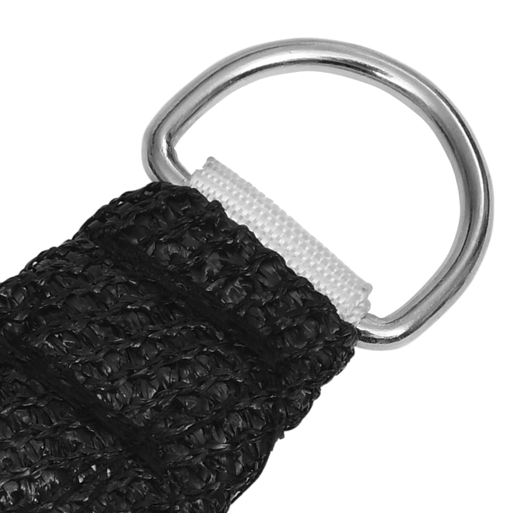 Vela in tessuto per ombrellone 160 g/m² 5 x 5 x 5 m HDPE nero 02_0009219