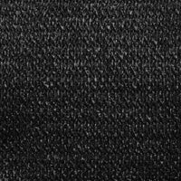 Vela Parasole 160 g/m² Triangolare Nero 5x7x7 m in HDPE