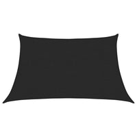 Vela Parasole 160 g/m² Nera 3/4x2 m in HDPE 311763