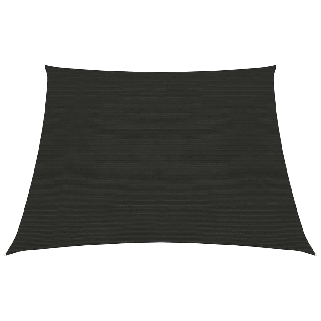 Vela in tessuto per ombrellone 160 g/m² HDPE 4/5 x 3 m nero 02_0009209