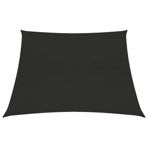 Vela in tessuto per ombrellone 160 g/m² HDPE 4/5 x 3 m nero 02_0009209