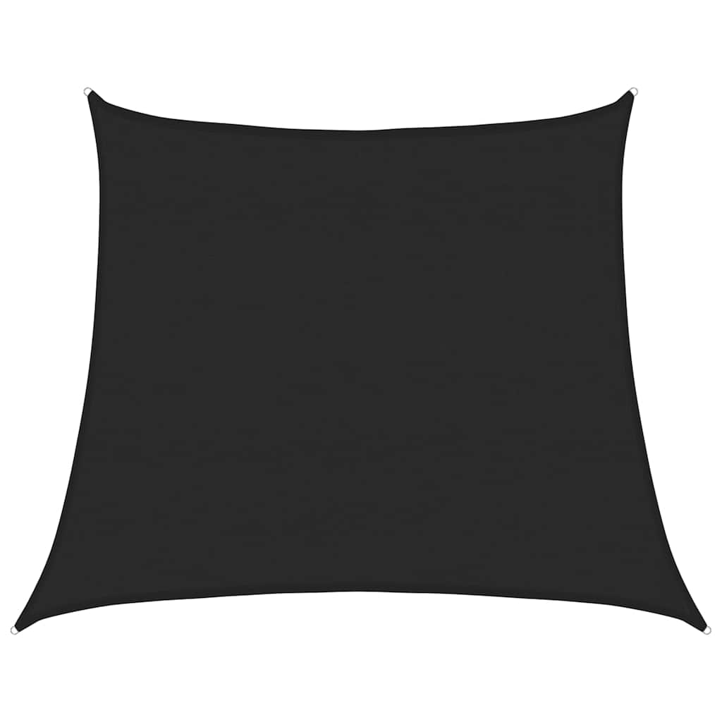 Vela Parasole 160 g/m² Trapezio Nero 4/5x4 m in HDPE