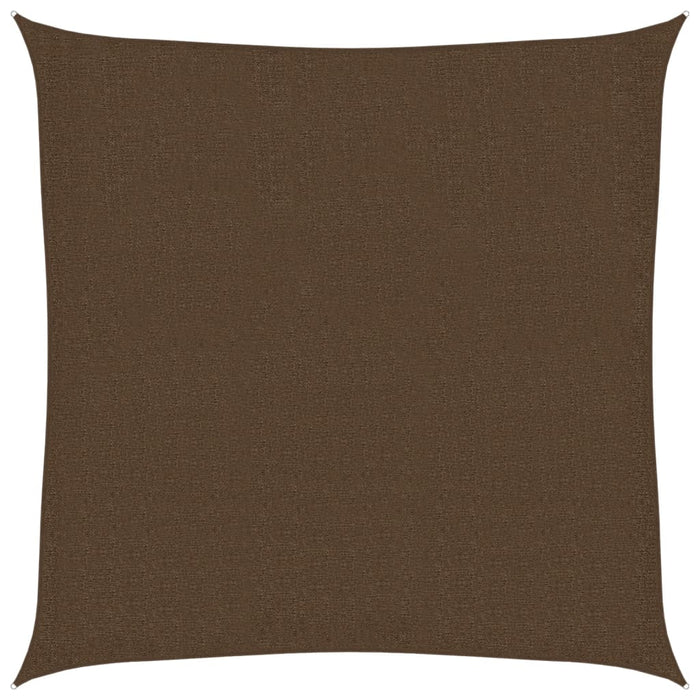 Vela Parasole 160 g/mÂ² Marrone 2,5x2,5 m in HDPE cod mxl 20571